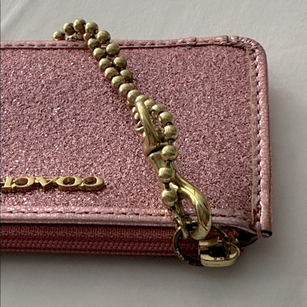 Coach Pink ID card wristlet and Kate Spade Mauve Card Holder Set - Picture 7 of 15